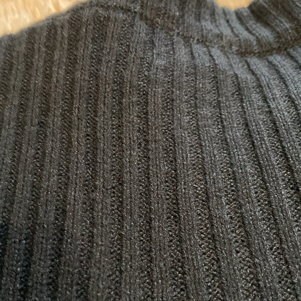 Sweater Jacket With Suede Color Block Size Mp - image 8